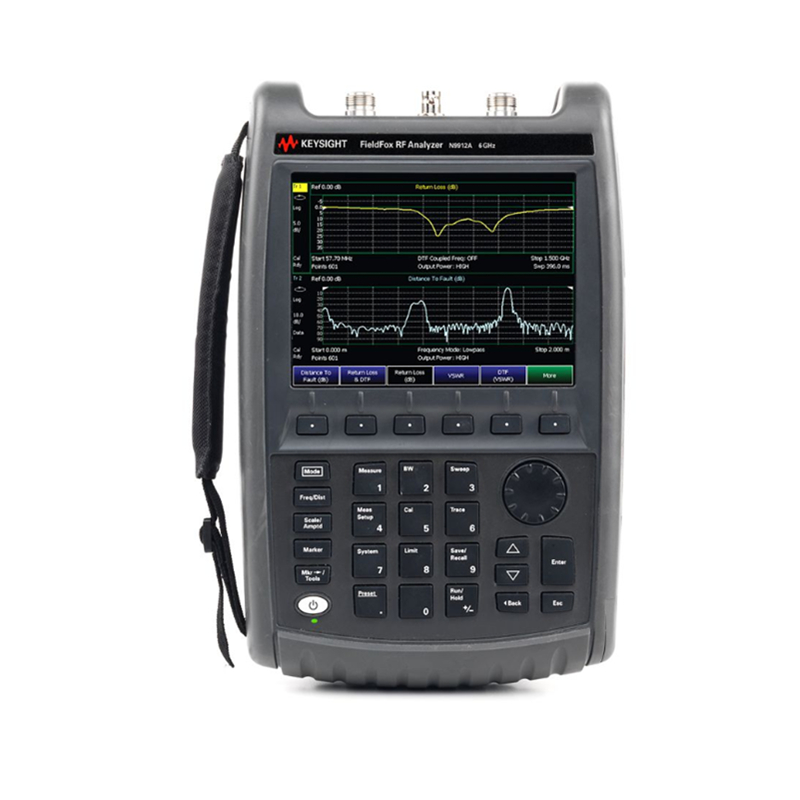 是德Keysight N9912A FieldFox 手持射頻分析儀，4 GHz 和 6 GHz