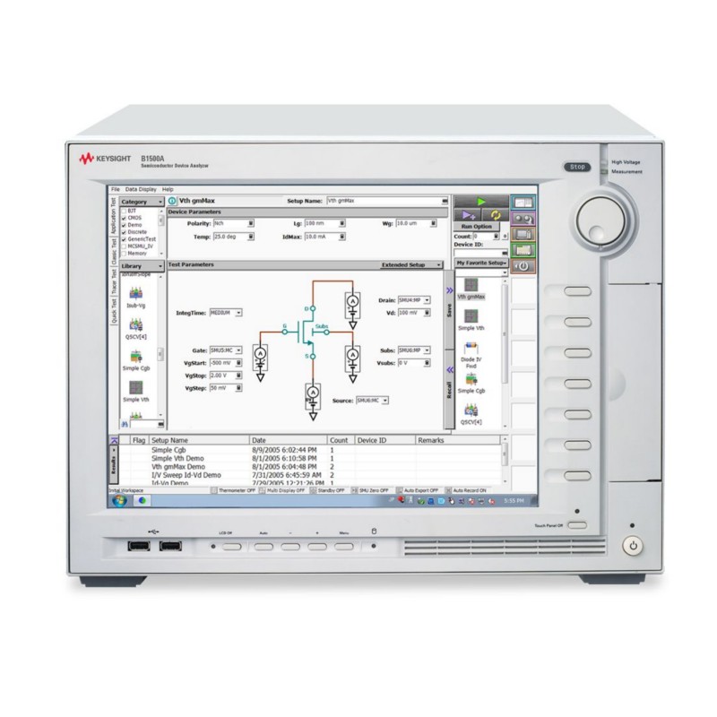 是德keysight  B1500A 半導體器件參數(shù)分析儀