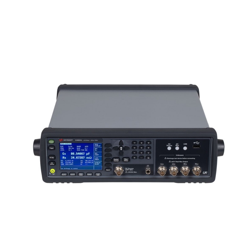 Keysight 是德科技 E4980AL 精密型 LCR 表，20 Hz 至 300 kHz / 500 kHz / 1 MHz