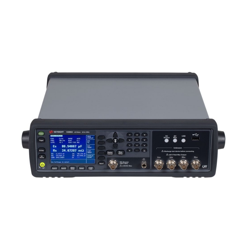 Keysight 是德科技 E4980A 精密型 LCR 表，20 Hz 至 2 MHz